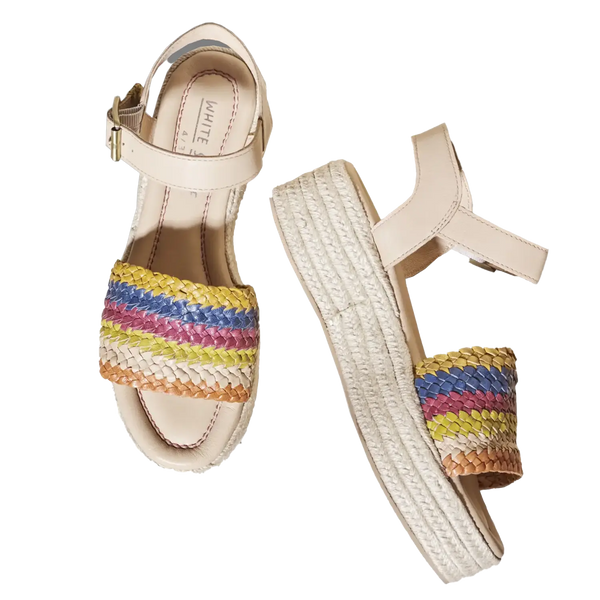 White Stuff Woven Espadrille Flatform Sandals for Women