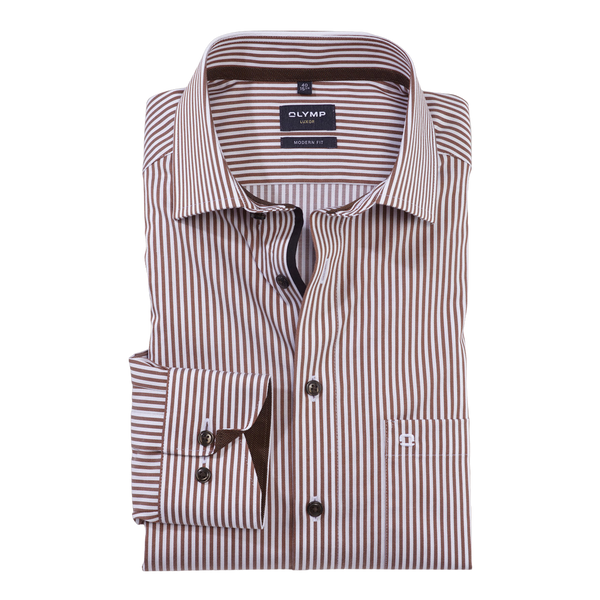 Olymp Modern Fit Long Sleeve Shirt