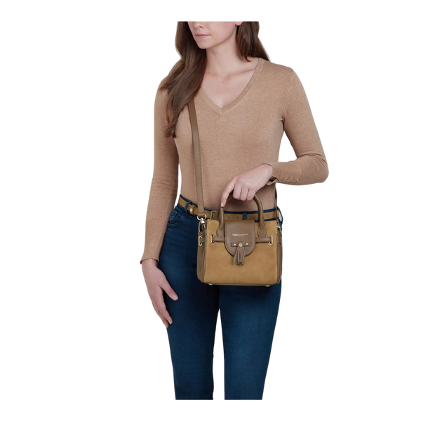 Fairfax & Favor Mini Windsor Handbag for Women in Tan