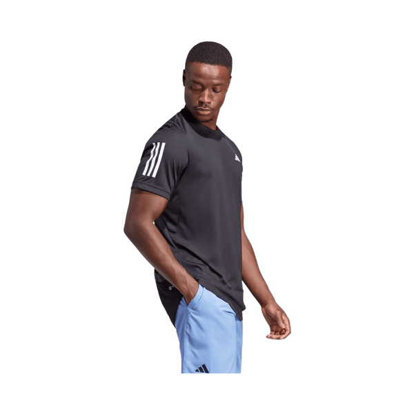 Adidas Club 3 Stripe Tennis T-Shirt for Men