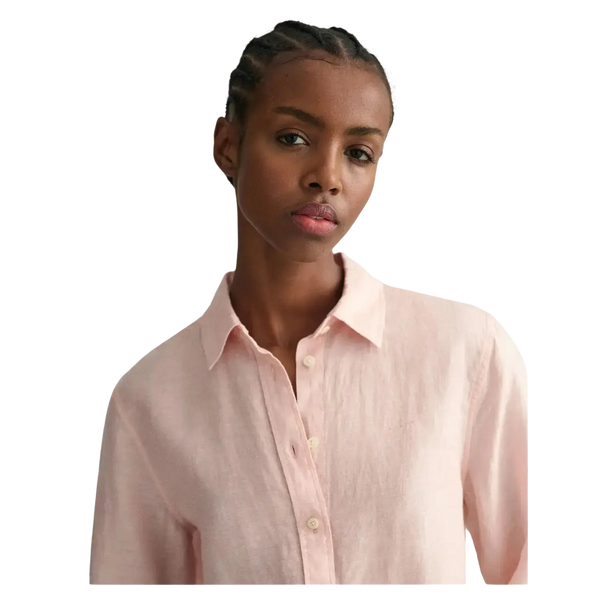 GANT Regular Fit Linen Chambray Shirt