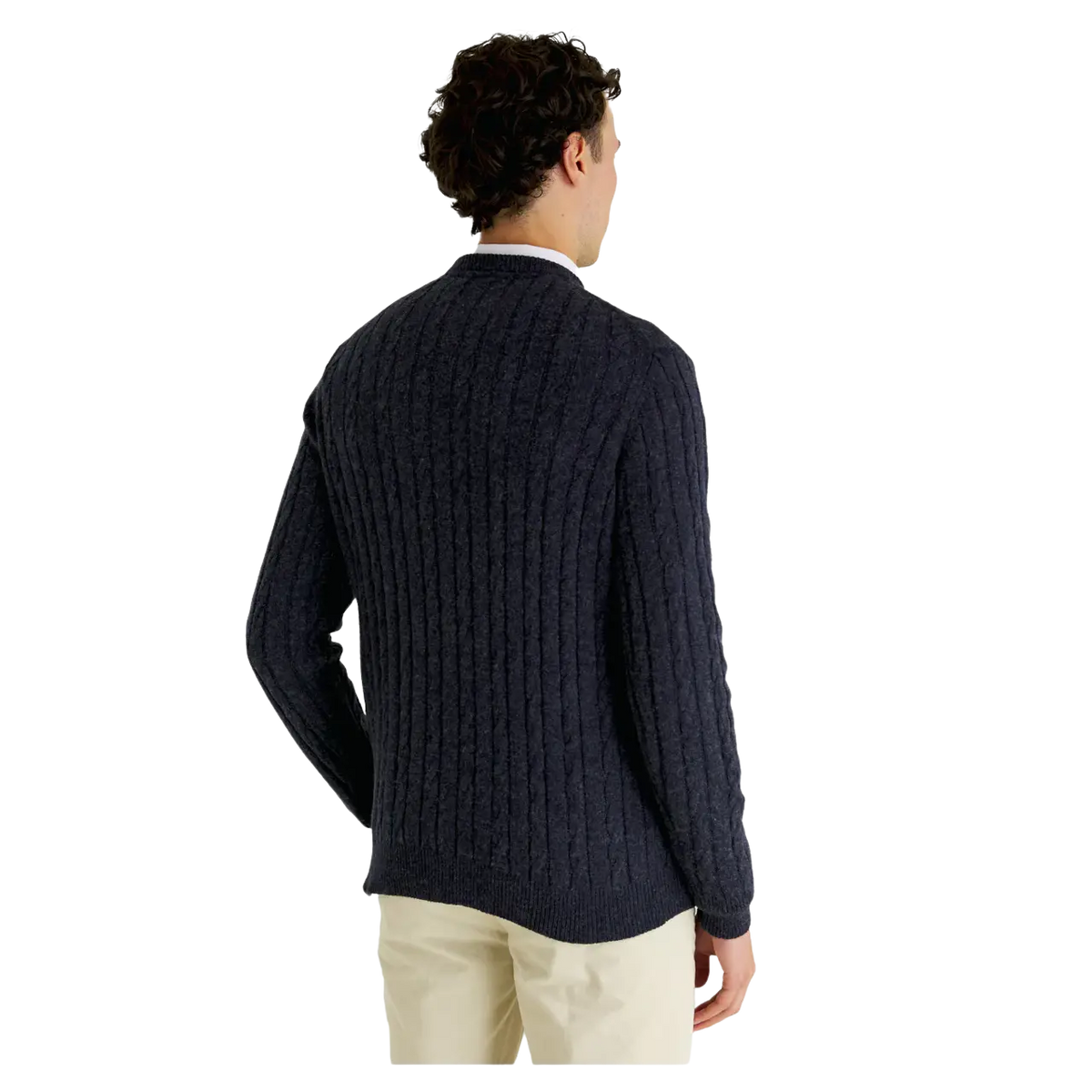 Lyle & Scott Cable Knit Jumper For Men Coes