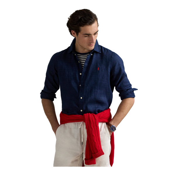 Polo Ralph Lauren Long Sleeve Linen Sport Shirt