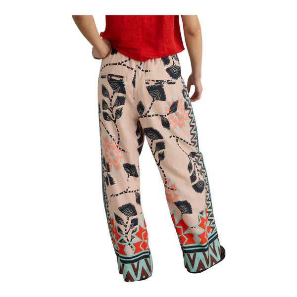 White Stuff Lucy Linen Blend Wide Trouser