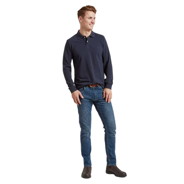 Schöffel St Ives Long Sleeve Polo Shirt