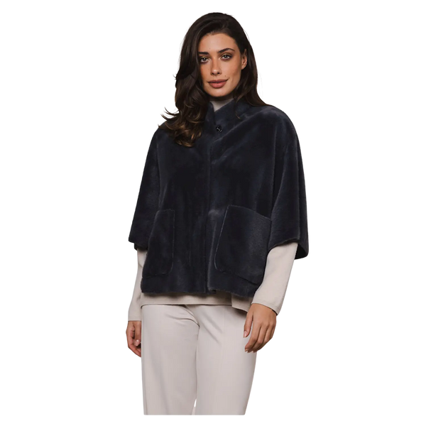 Rino & Pelle Dewi Faux Fur Cape