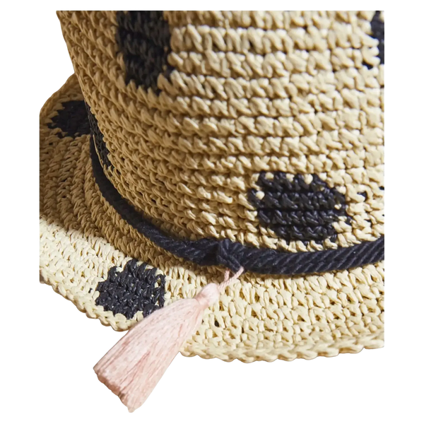 White Stuff Spot Trilby Hat for Women