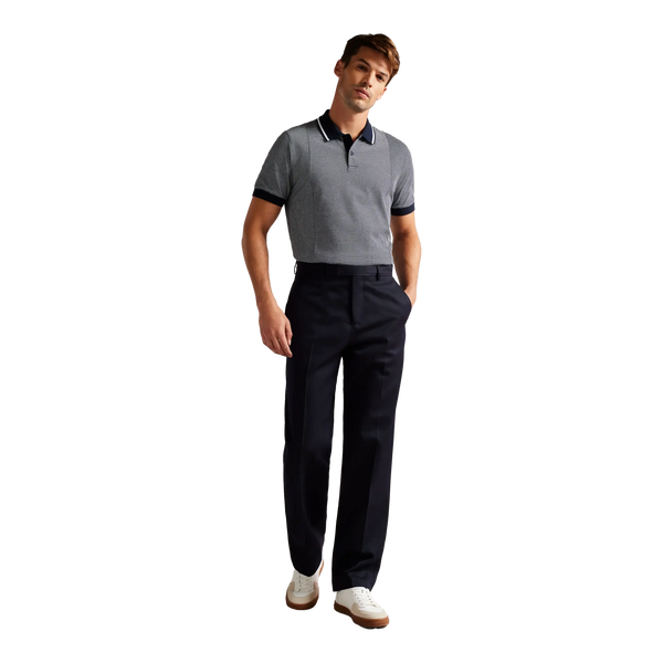 Ted Baker Taigaa Striped Paneled Polo Shirt for Men