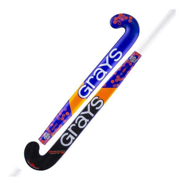 Grays GR 4000 Dynabow Hockey Stick in Blue/Red