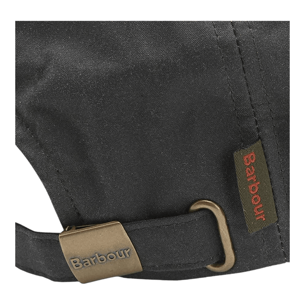 Barbour Wax Sports Cap in Sage