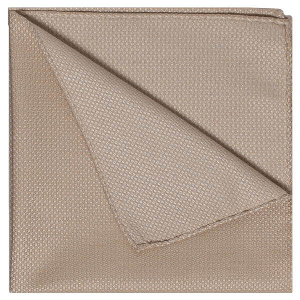 Golding Plain Natte Woven Pocket Square