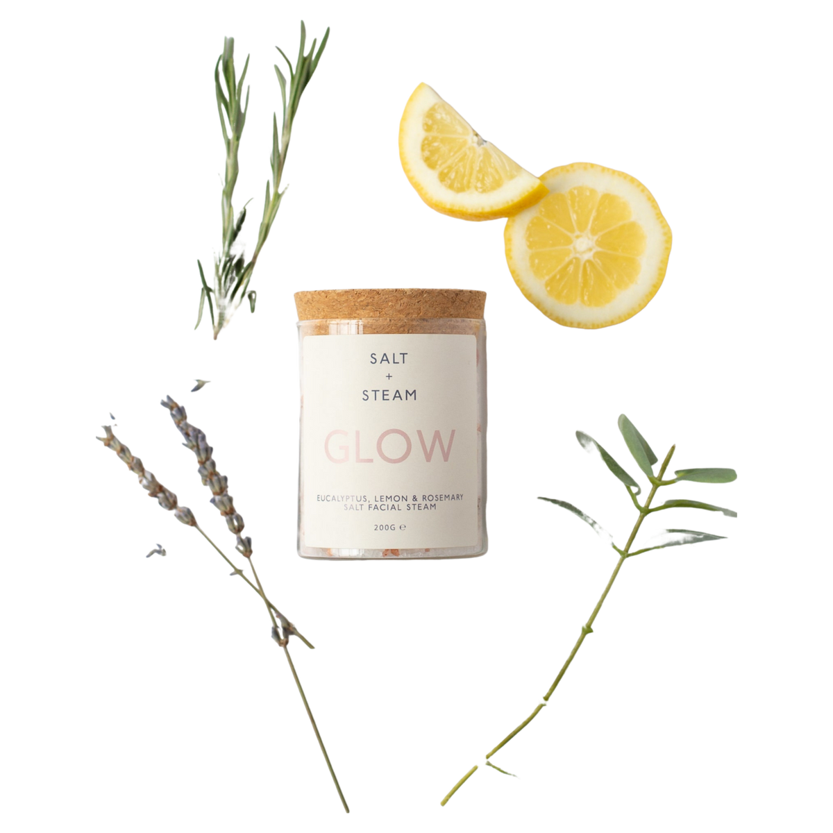 Salt + Steam Glow Facial Steam Test Tube Coes