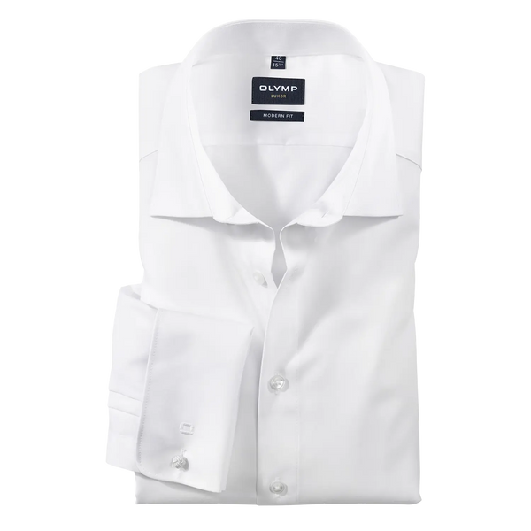OLYMP Luxor Double Cuff Formal Shirt for Men