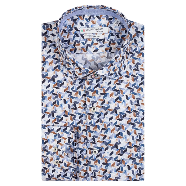Giordano Multi Colour Print Shirt for Men