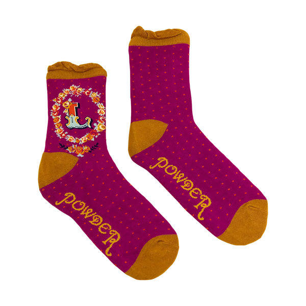 Powder A-Z Ankle Socks