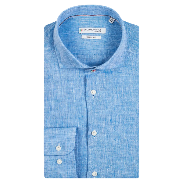 Giordano Long Sleeve Linen Shirt for Men