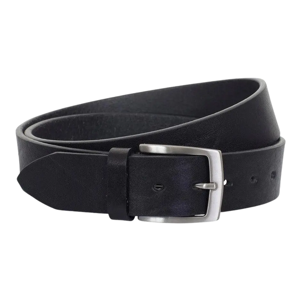 Robert Charles Leather Belt 7307 for Men in Black 40mm