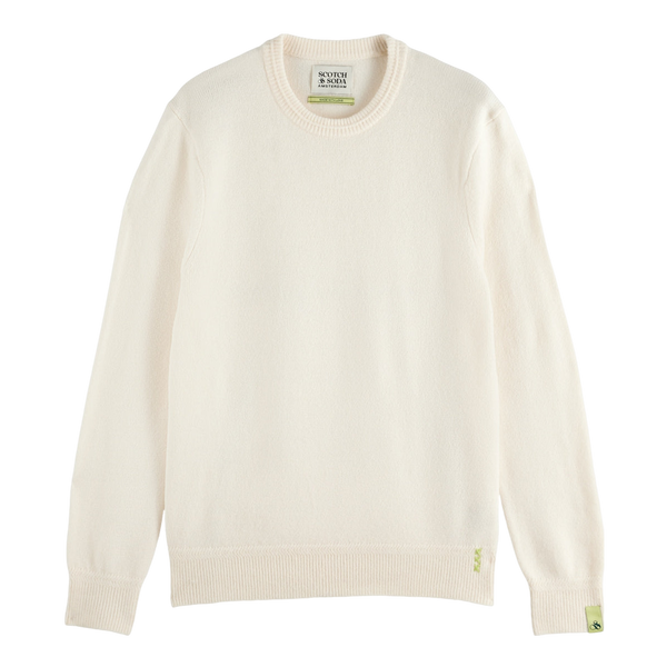 Scotch & Soda Soft Knit Regular Fit Crew Neck