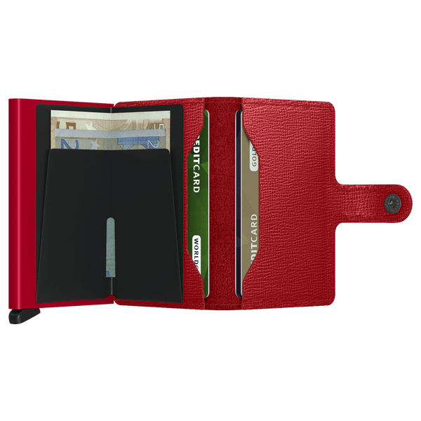 Secrid Leather Crisple Mini Wallet