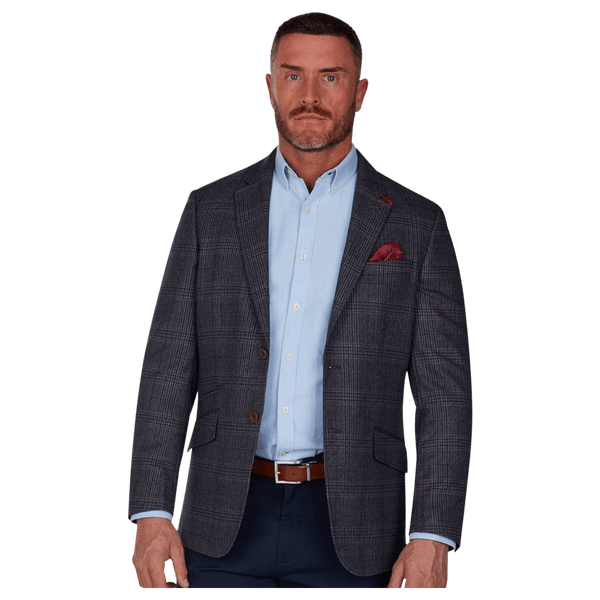 Raging Bull Check Wool Blazer