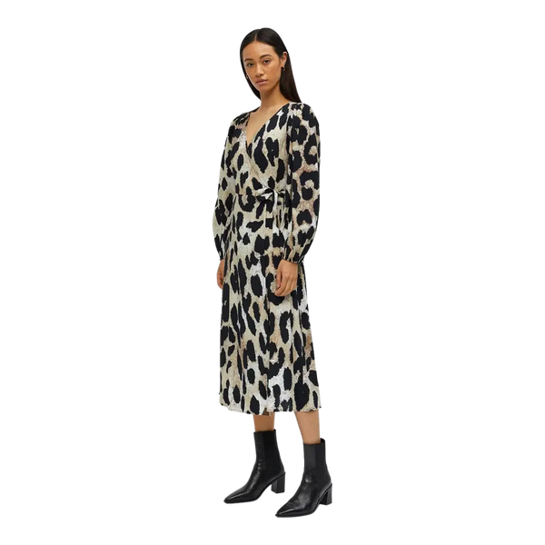 Object Leonora Wrap Midi Dress for Women