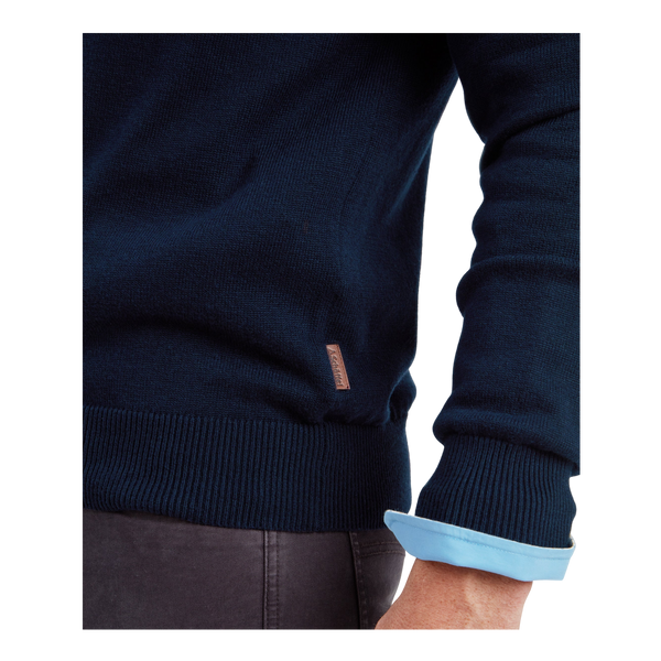 Schoffel Calton Cotton Cashmere 1/4 Zip Jumper