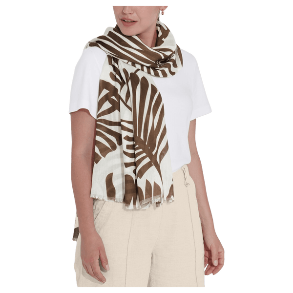 Katie Loxton Tropical Leaf Printed Scarf