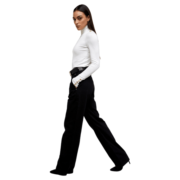 Holland Cooper High Waisted Straight Jeans