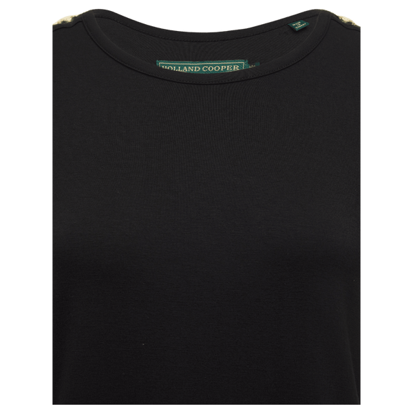 Holland Cooper Relax Fit Crew Neck Tee for Women