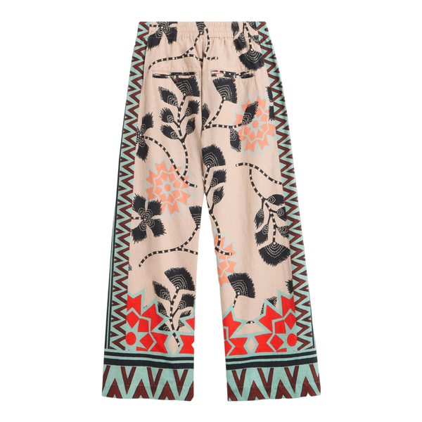 White Stuff Lucy Linen Blend Wide Trouser