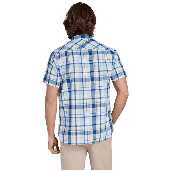 Raging Bull Madras Check Short Sleeve Shirt for Men