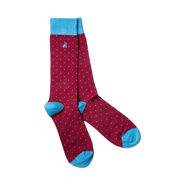 Swole Panda Spot Bamboo Socks for Men