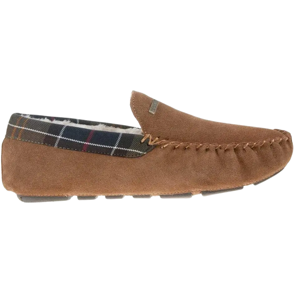 Barbour Monty Slippers in Camel