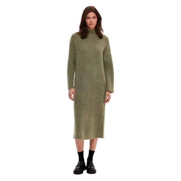Selected Femme Knitted Midi Dress for Women