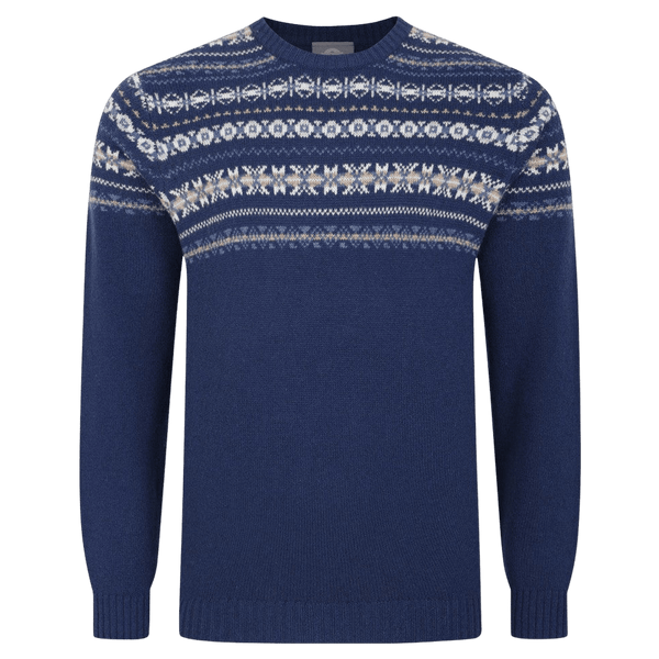 Peter Gribby Fair Isle Crew Neck