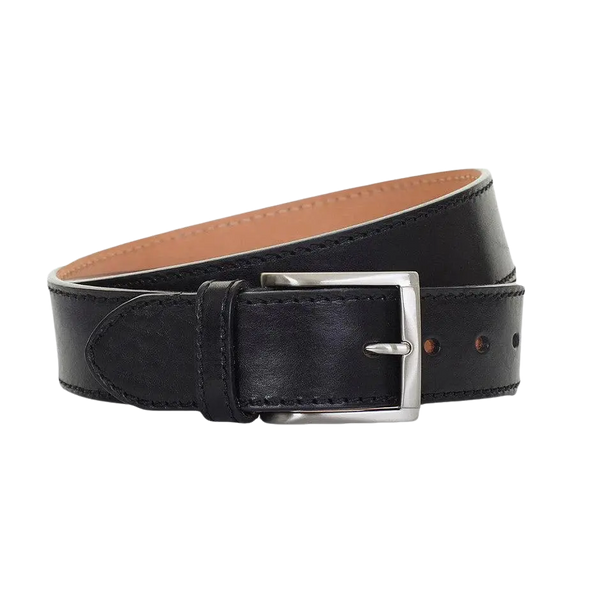 Robert Charles Leather Belt for Men in Black 40mm