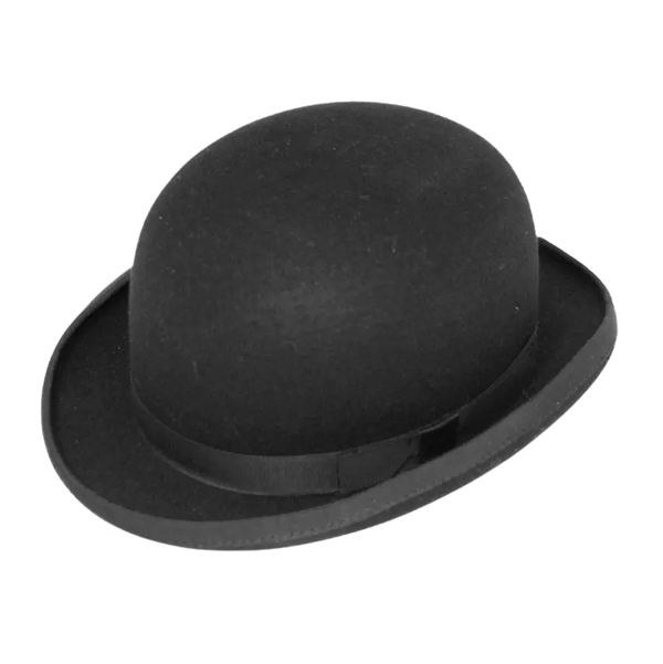 Failsworth Wool Bowler Hat in Black