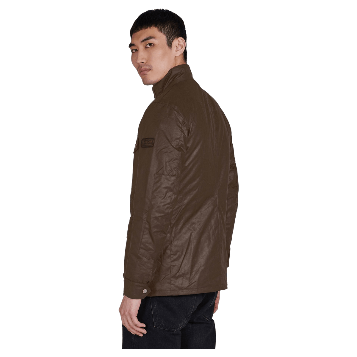 【良品】BARBOUR Duke Waxed Jacket ブラウン L Barbour International Lightweight Wax Duke Jacket | Jules B