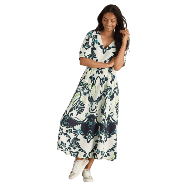 White Stuff Kate linen Blend Dress