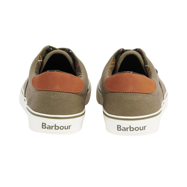 Barbour Leonard Canvas Trainer Shoes for Men