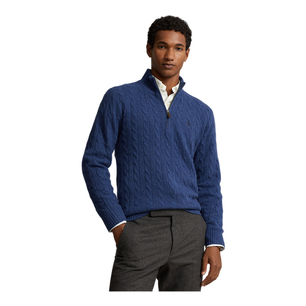 Polo Ralph Lauren Long Sleeve Zip Neck Cable Knit Pullover