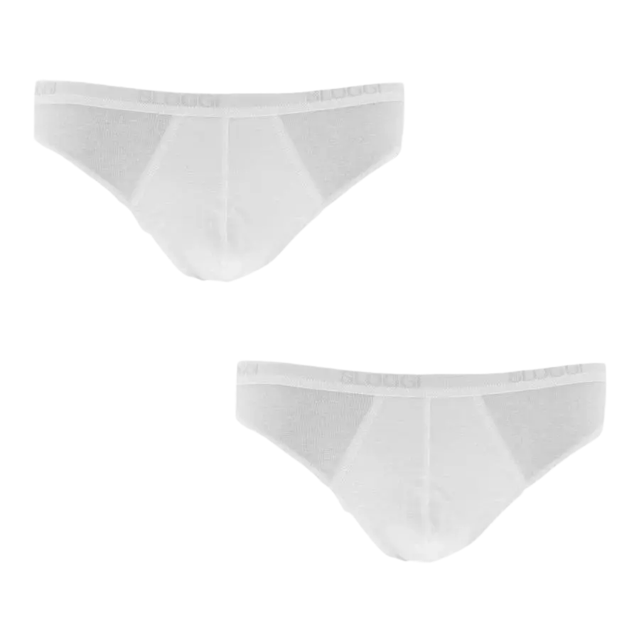 Sloggi Mens Mini Brief Set In White Coes