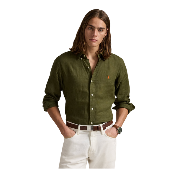 Polo Ralph Lauren Long Sleeve Linen Sport Shirt
