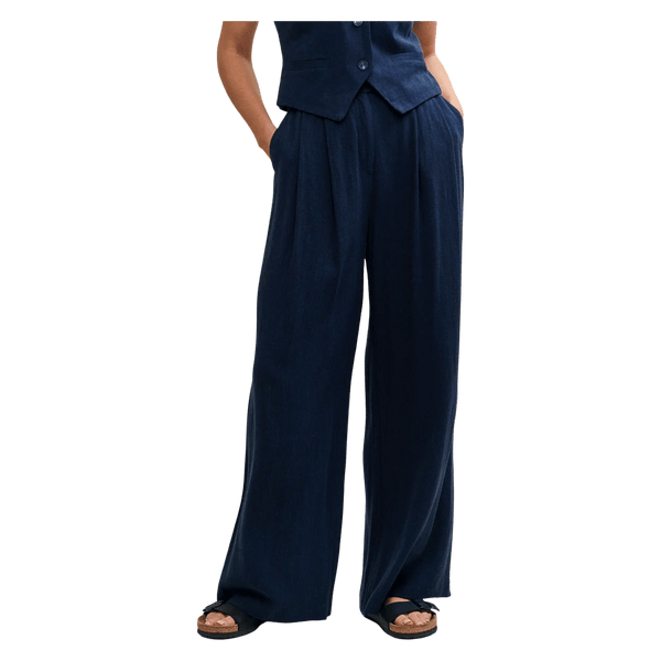 Nobody's Child Mel Linen-Blend Relaxed Tailored Trousers
