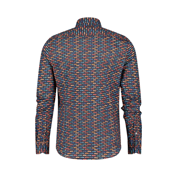 A Fish Named Fred Long Sleeve Cadillac Shirt