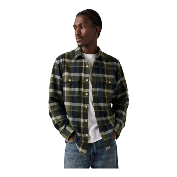 Levi's Jackson Worker Medina Plaid Shirt