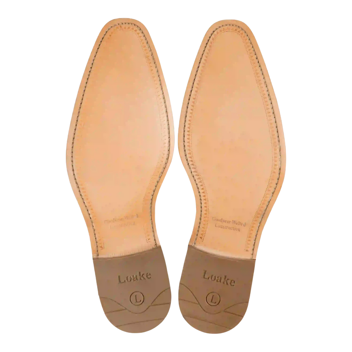 Loake Fearnley Brogue Shoes In Tan Coes