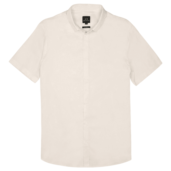 Armani Exchange Short Sleeve Stretch Shirt