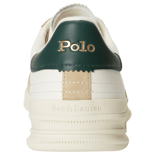 Polo Ralph Lauren Heritage Aera Low Top Leather-Suede Lace Sneaker Trainers for Men