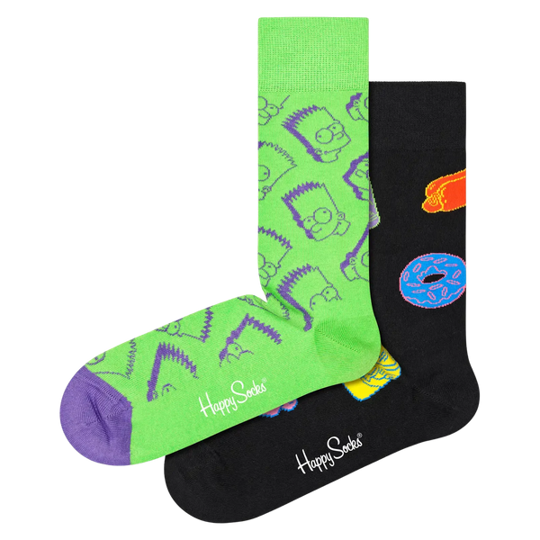 Happy Socks 2-Pack Bart Special Gift Set for Men
